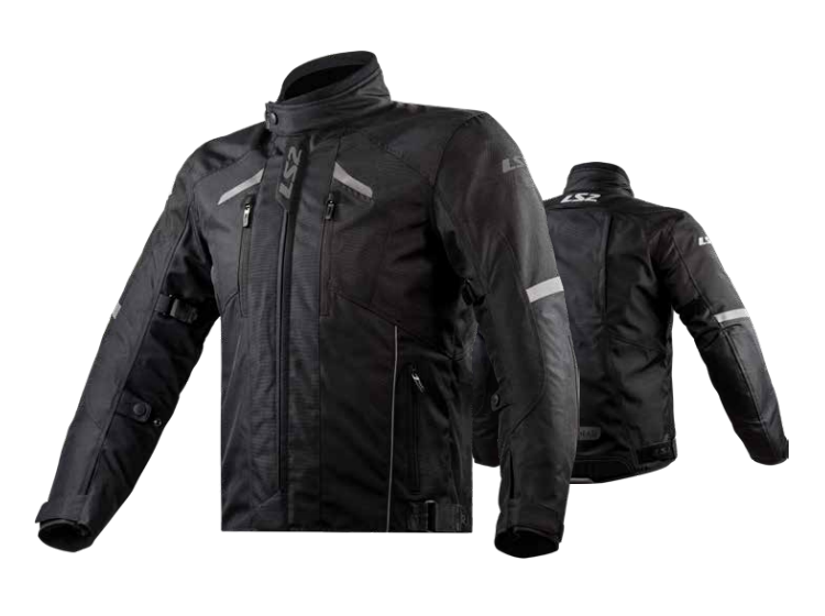 CHAQUETA LS2 SERRA EVO HOMBRE NEGRO S